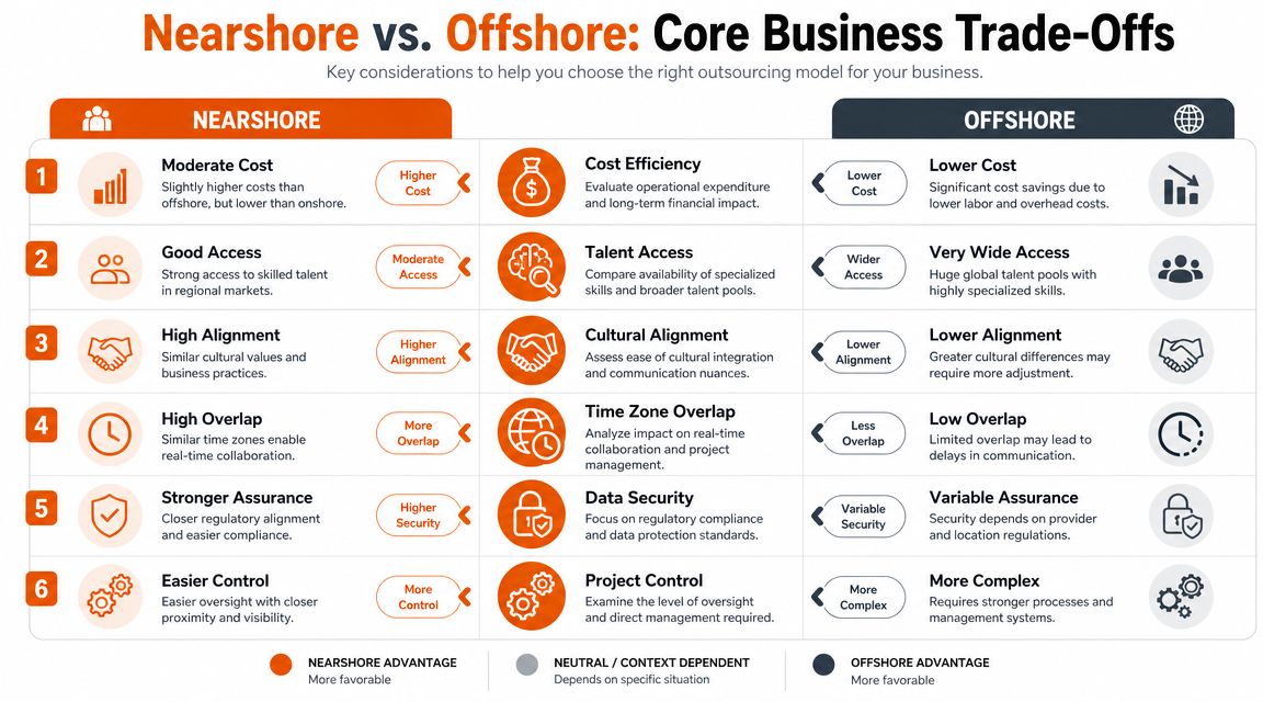 A Practical Comparison of Core Business Trade-Offs